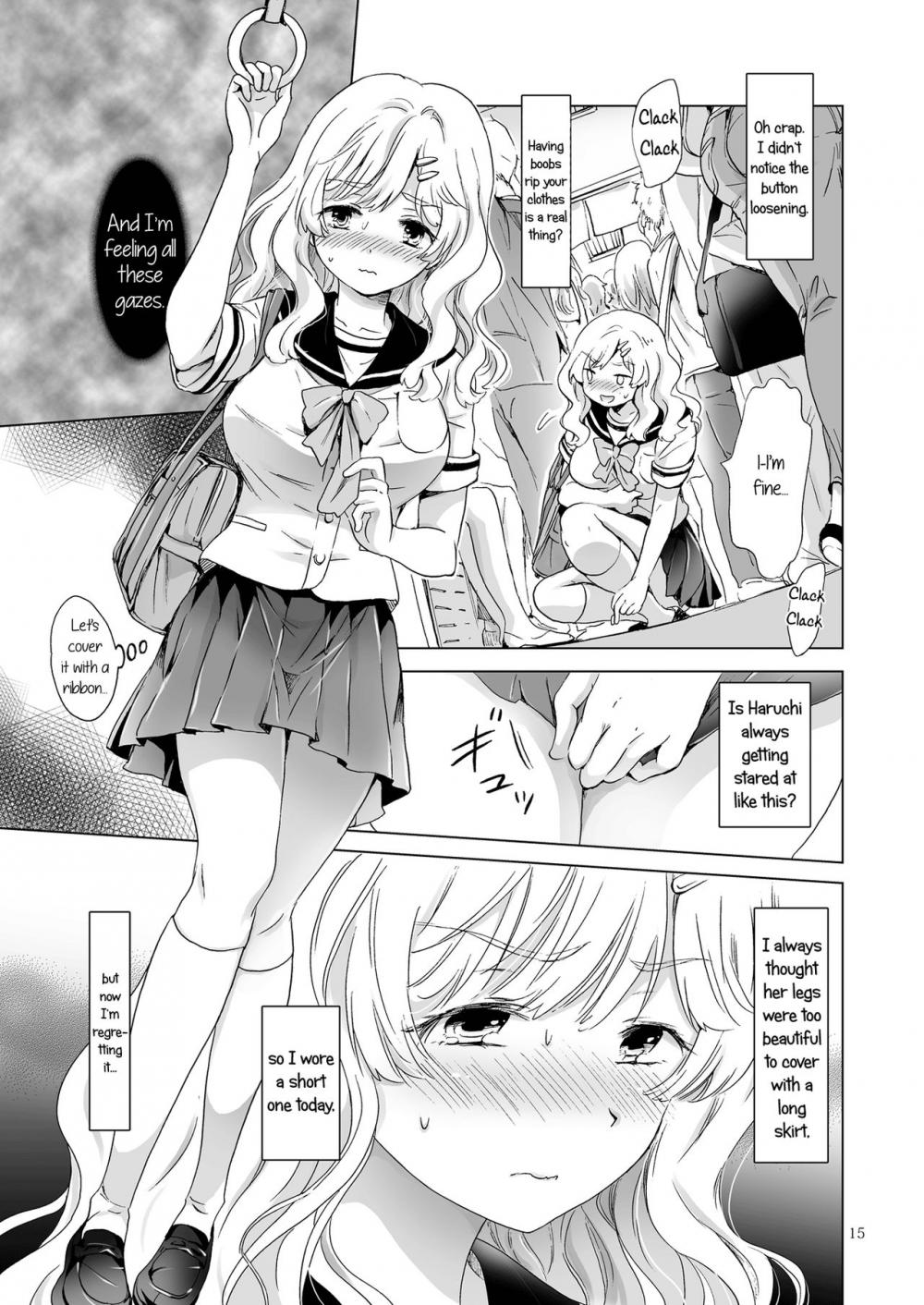 Hentai Manga Comic-How Well-Stacked and Surfboard Swapped Bodies-Read-14